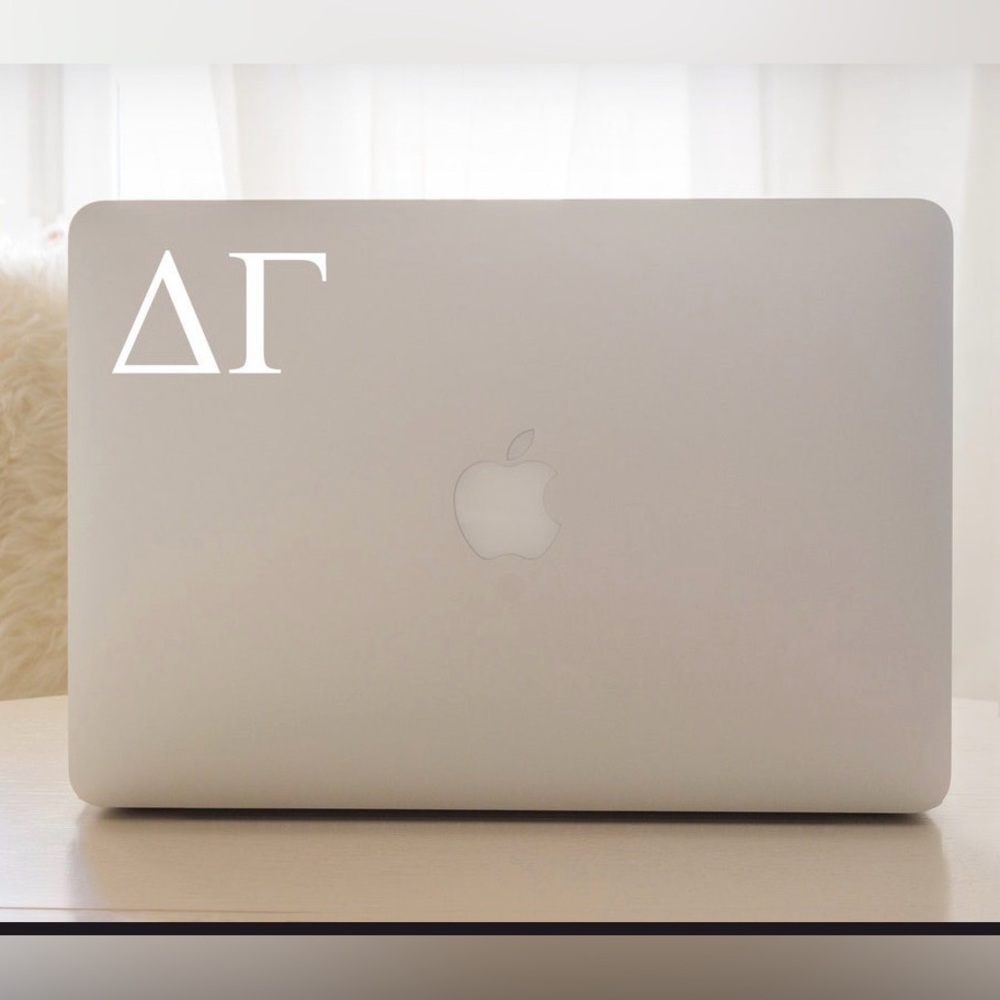 Sorority Decal. Customizable! Laptop and Car decal